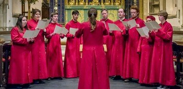Photo of our choral scholars